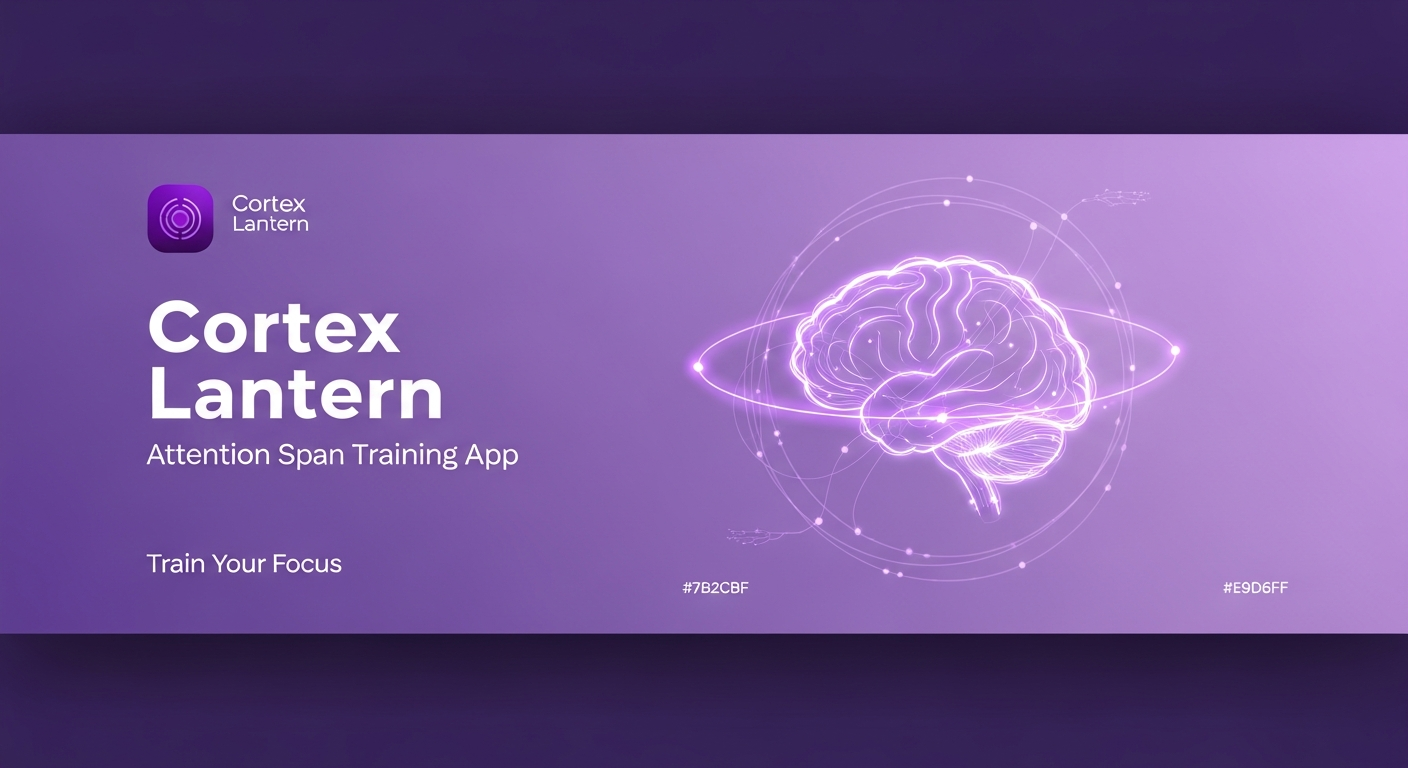 Cortex Lantern – Attention Span Training App | Focus Gym for Your Brain